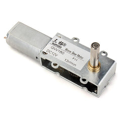Low Speed High Torque Turbo Motor DC 12V 13rpm Worm Gear Reducer Motor