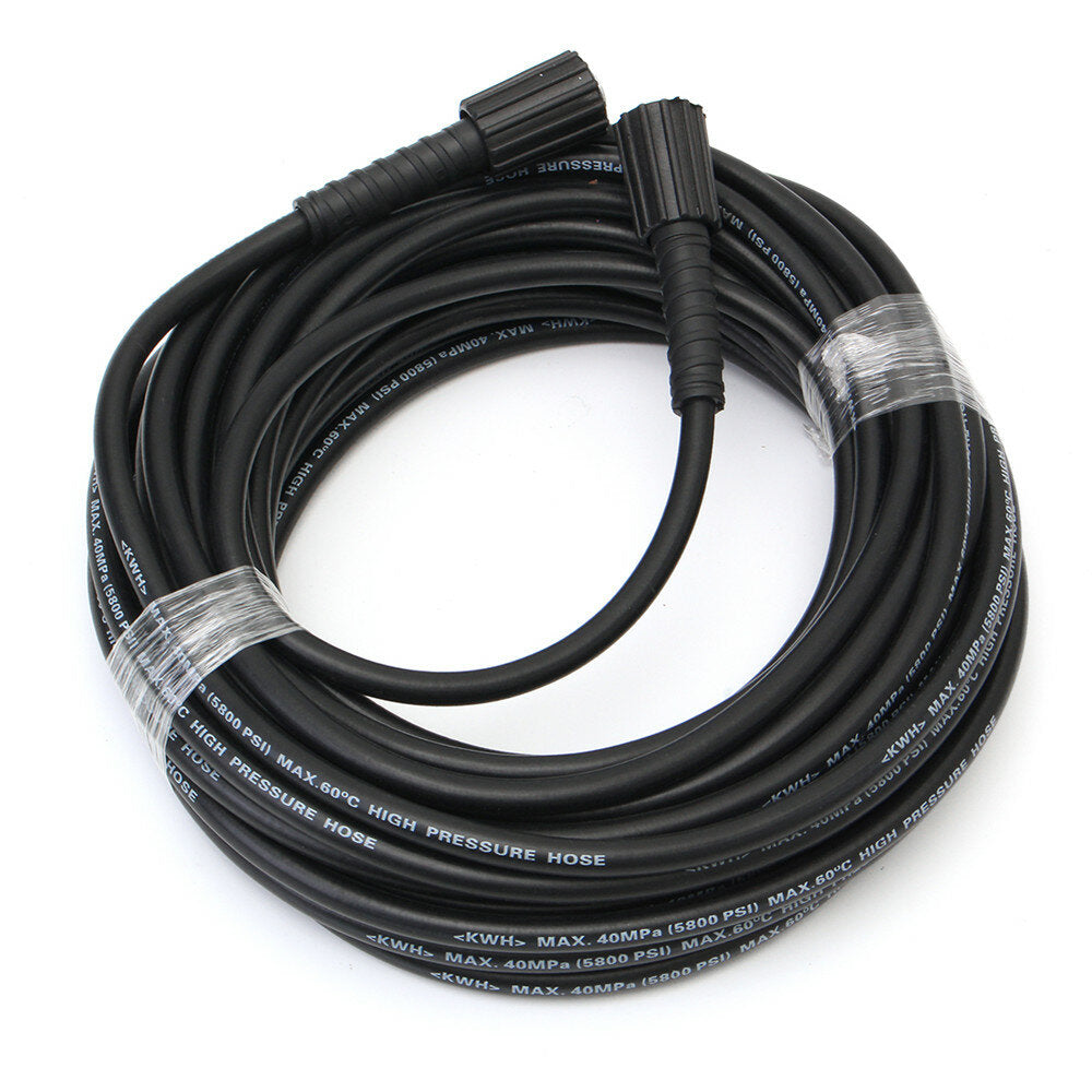 20m 4500PSI High Pressure Washer Replacement Cleaner Hose with 14mm Pump End Fitting