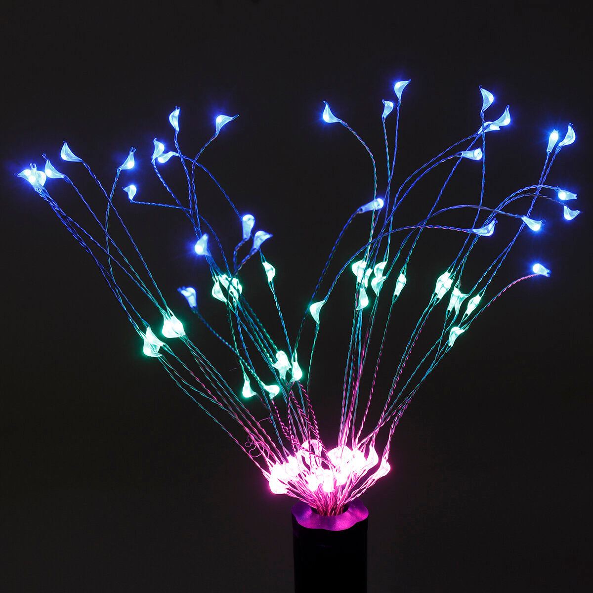 90LED Firework Solar Light 8 Modes Waterproof Outdoor Starburst Path Lawn Garden Decorative Lamp