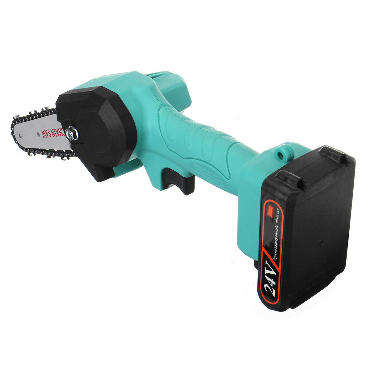 21V Rechargeable Portable Electric Saws Household Woodworking Chainsaw