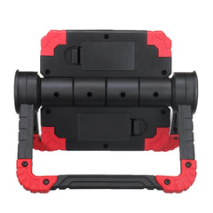 USB Rechargeable Outdoor Portable Work Lamp Searchlight Double Head COB Camping Light Anti-fall Flood Camp Spotlight