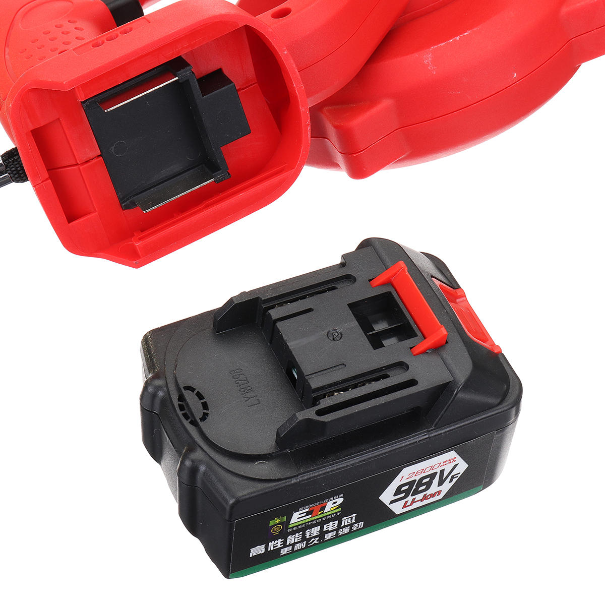 220V 12800mAh Lithium Battery Multifunctional Air Blower Dual-use Suction Blower Electric Dust Removal Air Blower Cleaner