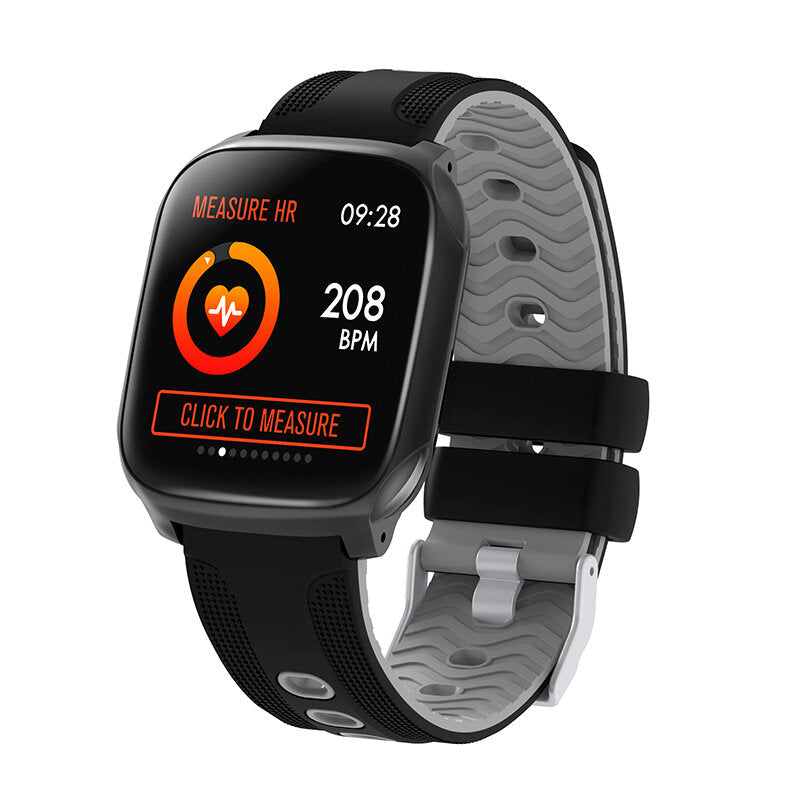 1.3inch Full Touch Screen 3D Dymanic UI Heart Rate Blood Pressure Monitor Music Control Weather Push Smart Watch