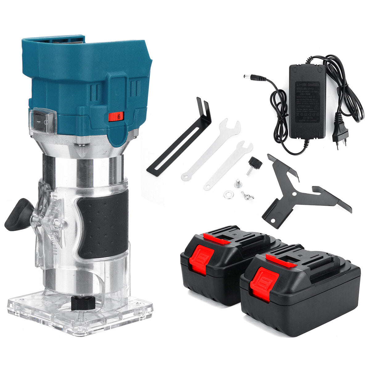 800W Woodworking Electric Trimmer Wood Milling Engraving Slotting Trimming Machine Carving Machine Routers for Woodworking