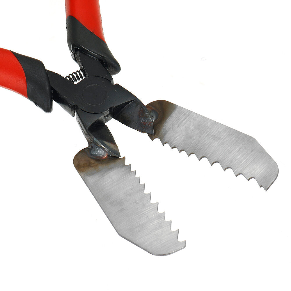Large Serrated Pliers Black And Red Coloured Pliers