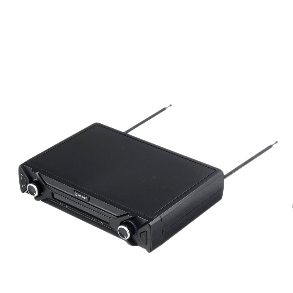 Wireless Microphone System LCD Display Professional Home KTV Set