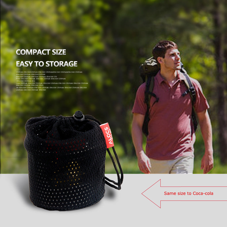 Compact Mini Spirit Burner Alcohol Stove with Stand for Outdoor Backpacking Hiking Camping Furnace