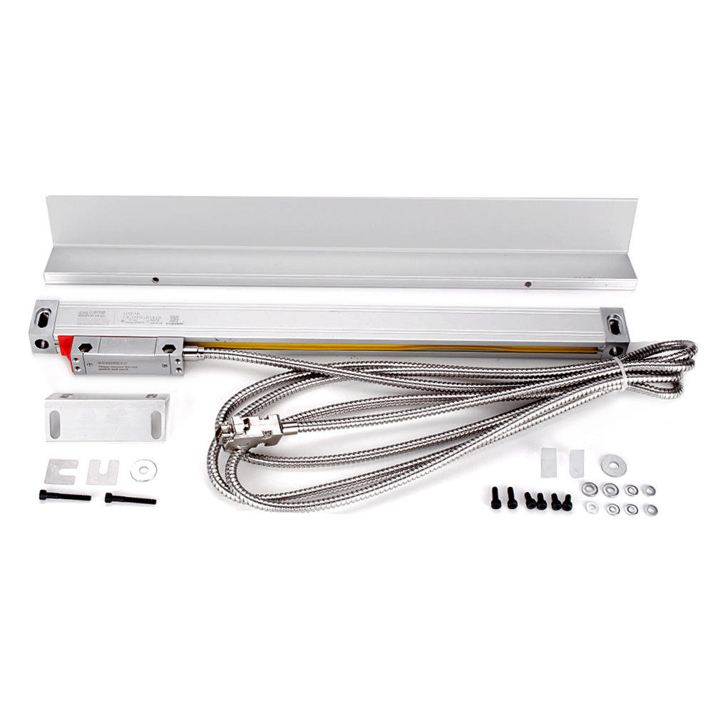 1m TTL 50-1100mm Electronic Linear Scale Encoders Lathe Tool for 2/3 Axis Grating CNC Milling Digital Readout Display DRO
