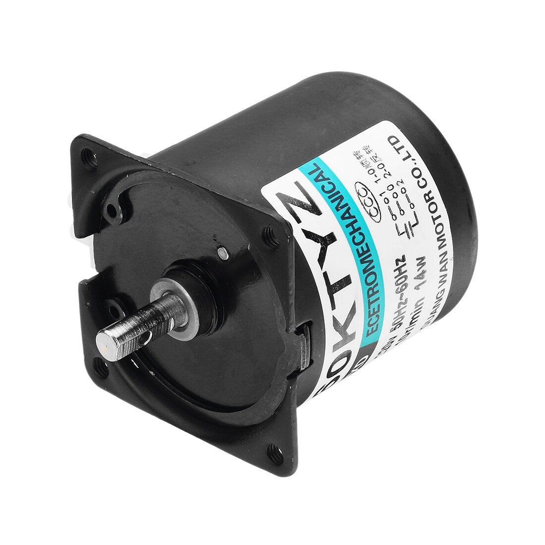 220V 10rpm Permanent Magnetic Electric Synchronous Motor 14W Permanent Magnet Motor