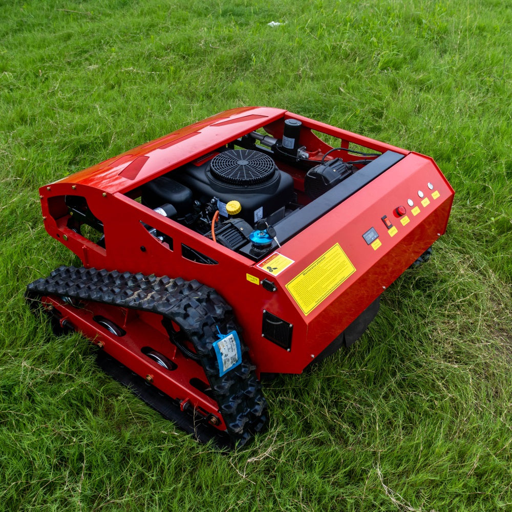 Remote Control Lawn Mower, 800mm Cutting Width, Adjustable Height, 2-4.2 Acres/Hour, 45° Slope Capability & 680m Range