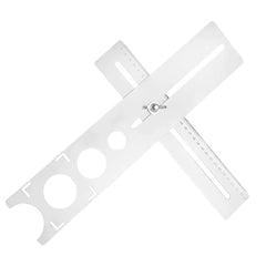 Portable Stainless Steel Ceramic Tile Hole Locator Punching Adjustable Tool