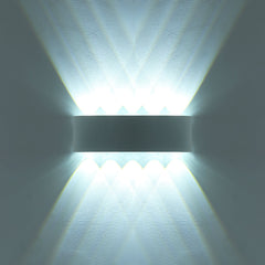 2/4/6/8/10/12 Heads LED Wall Lamp Indoor Outdoor Waterproof Light Fixture Living Room Bedroom Stair Lamp