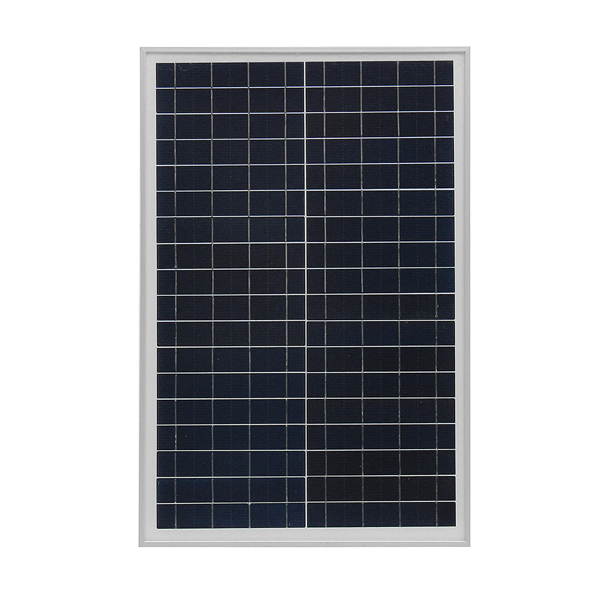 25W 18V Black/Silver 525*350*25mm Monocrystalline Silicon Solar Panel