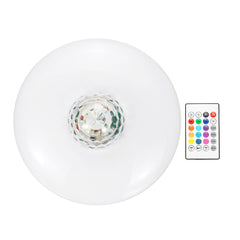 AC86-265V Music LED Garage Light Bulb 24Keys Remote Control