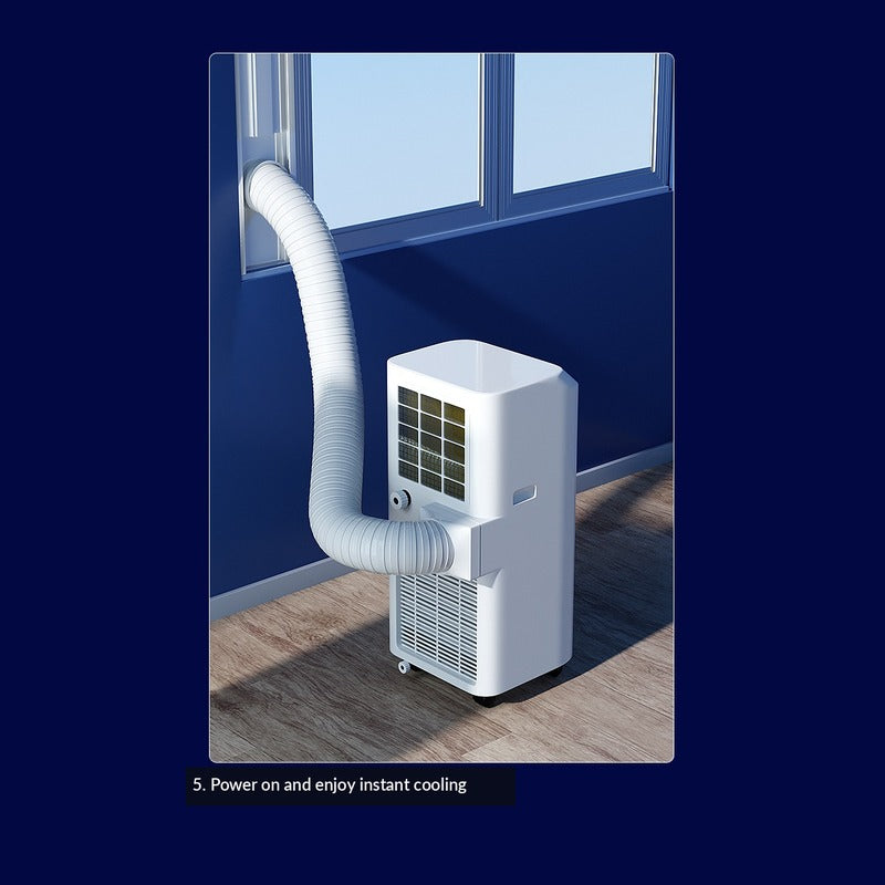 Smart Portable Air Conditioner & Dehumidifier | Self-Evaporating & Whisper-Quiet
