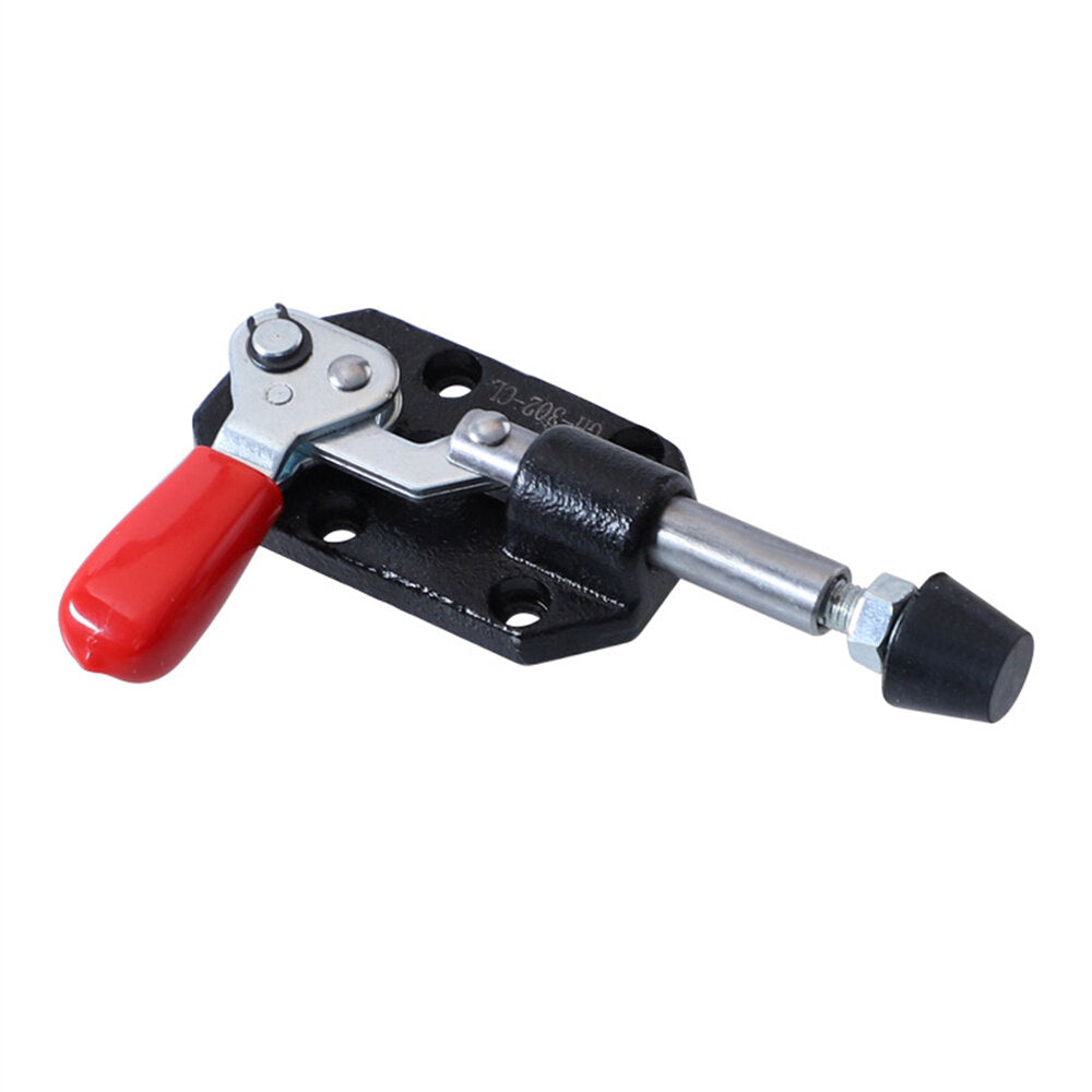 Quick-Release Push-Pull Toggle Clamp, 82kg Capacity, 180° Opening, M6X35 Spindle, 20mm Stroke, Left/Right Options