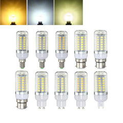 E27 E14 B22 G9 GU10 4.5W 48 SMD 5050 LED Pure White Warm White Natural White Cover Corn Bulb AC220V