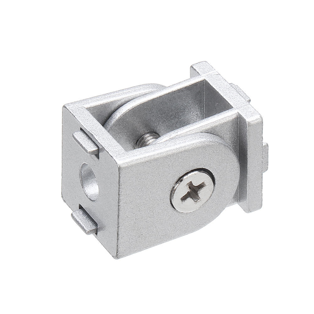 Movable Hinge Industrial Aluminum Extrusions Fittings Arbitrary Angle Connector for 2020 Aluminum Profiles pack4