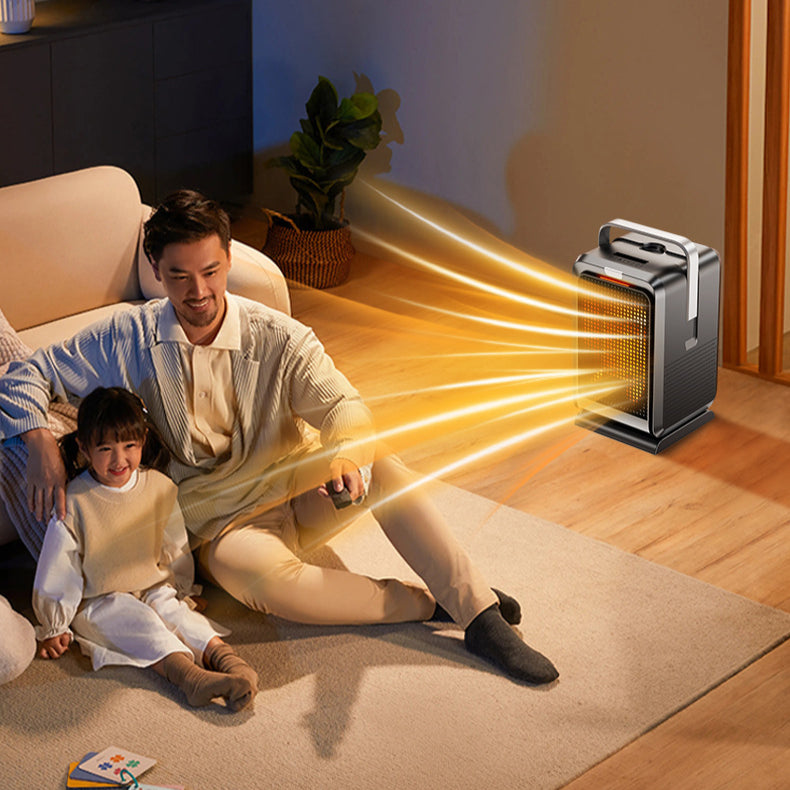 1000W Portable Electric Heater with Fast Heating & Cooling for Bedroom/Office