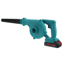 2 IN 1 Cordless Electric Air Blower & Suction Handheld Leaf Computer Dust Collector Cleaner Power Tool