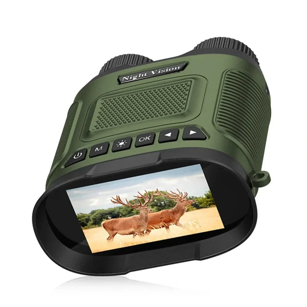 2.5K UHD 8X Digital Zoom 4K Photo 40MP Rechargeable Night Vision Telescope Infrared Binoculars for Hunting Camping