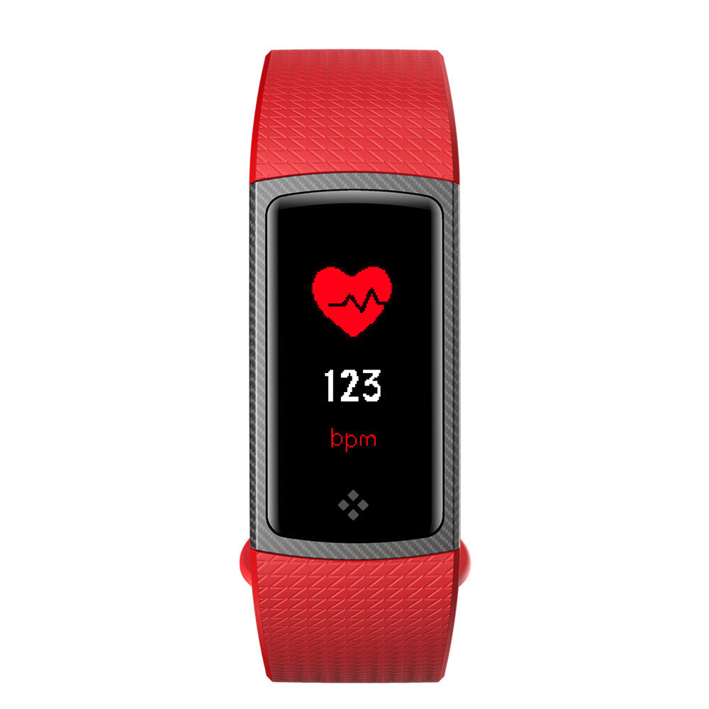 0.96 inch OLED Color Screen Blood Pressure Oxygen Heart Rate Monitor Sport Smart Watch