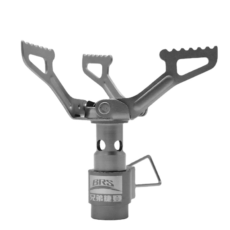 Outdoor Portable Solo Titanium Camping Gas Stove 25g Lightweight Mini Gas Cooker Burner Camping Hiking Gas Burner