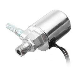 12V/24V Air Horn Electric Solenoid Valve Heavy Duty 1/4" Chrome