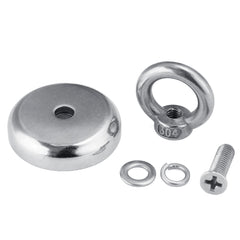 45KG D32mm Neodymium Magnet NJ32 Sea Fishing Metal Treasure Hunting Recovery Magnet