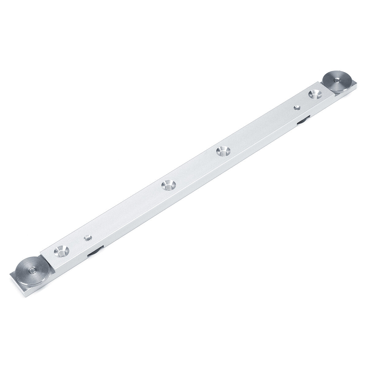 Aluminium Alloy Miter Bar for Table Saw - 300/450/850/880mm, Silver, Durable with Threaded Mounting Holes