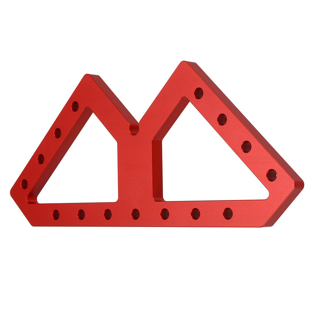 Aluminum Alloy W Shaped Auxiliary Fixture Splicing Board Table Apron Clamping Square Woodworking Right Angle Clamps