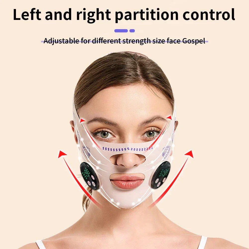 USB Rechargeable EMS Lifting Device - Plastic, One Unit, Effective Facial Treatment