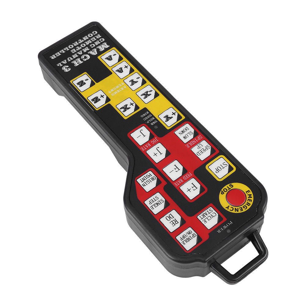4 Axis USB Pendant CNC Handwheel Engraving Numerical Remote Controller for MACH3