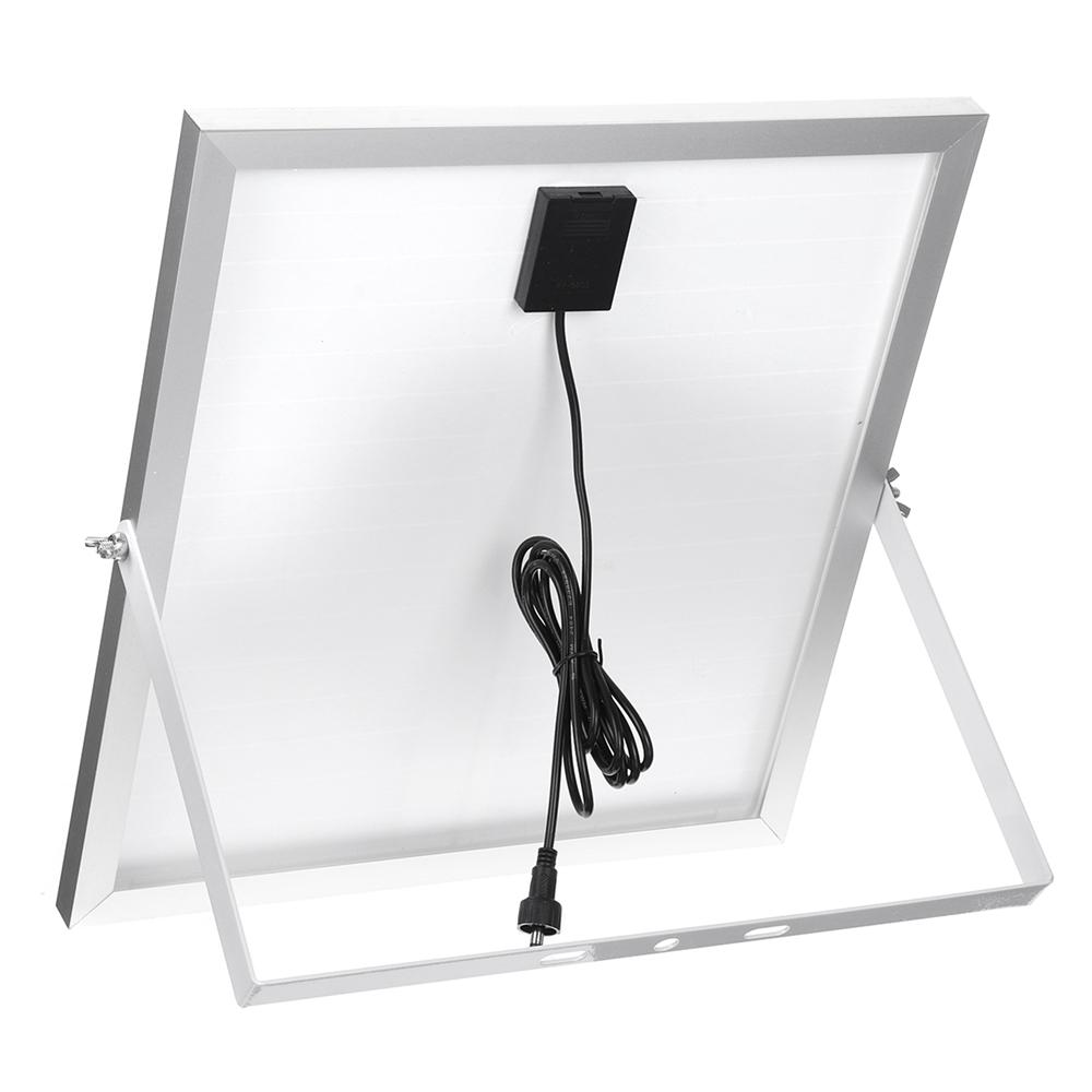 Bright Solar Powered 100 LED Flood Security Light Dimmable with Remote Controller for Garden Wall Outdoor