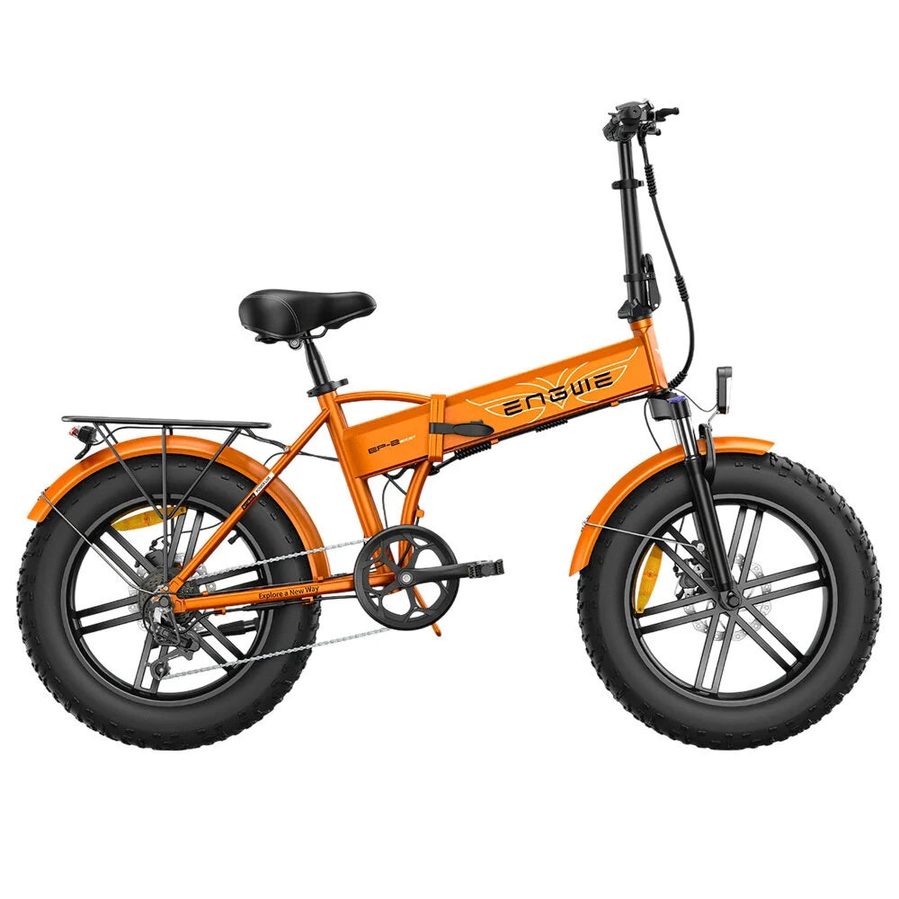 Boost 48V 13AH 250W Motor Recommended Top Speed 25KM/H 20 Inch Electric Bicycle 120KM Mileage Range Max Load 150KG ENGWE EP-2 Boost