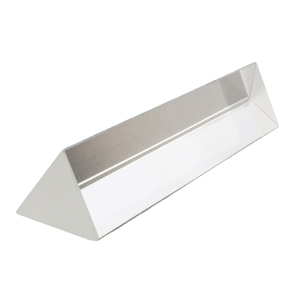 6 inch Optical Glass Triple Triangular Prism in Box Physics Teaching Light Spectrum