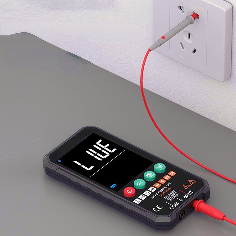 107C Digital Multimeter Smart AC DC Voltmeter Auto Range