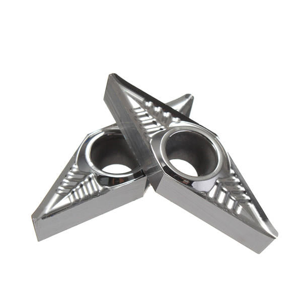 10pcs VCGT160408-AK H01 VCGT332-AK Carbide Inserts Lathe Tool for Aluminum