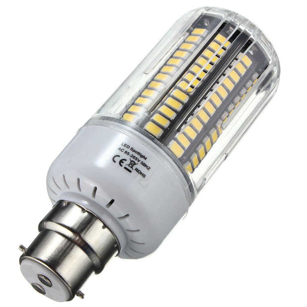 18W 100 SMD 5736 LED Pure White Warm White Natural White Corn Bulb AC85-265V