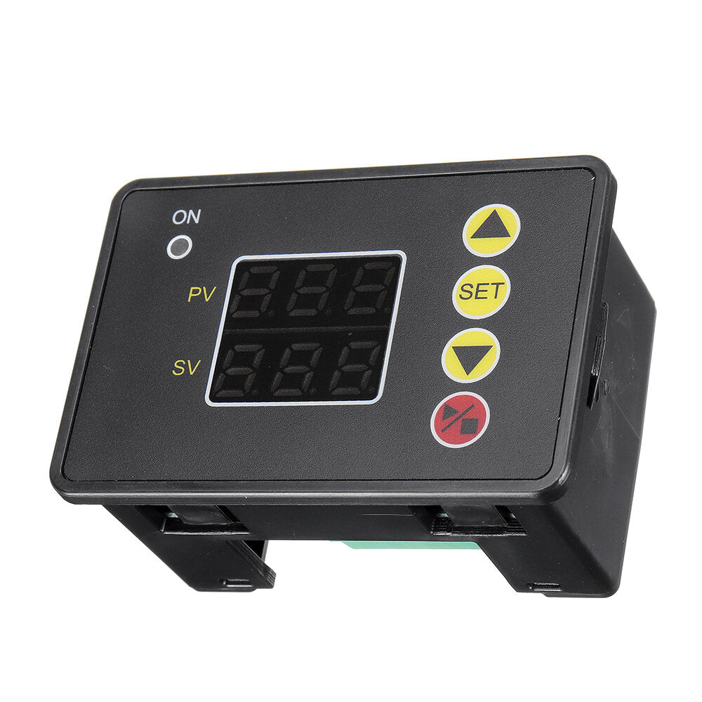 5Pcs T2310 DC12V Programmable Digital Time Delay Switch Relay T2310 Normally Open Timer Control Module 0-999S/Min/Hour