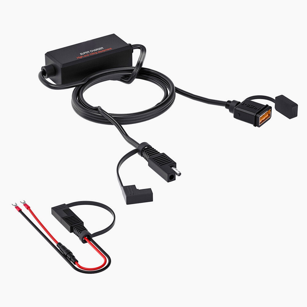 Motorcycle Sae Version Charger Configuration Single Usb Fast Charging Version Charger Smart Chip Safety Device