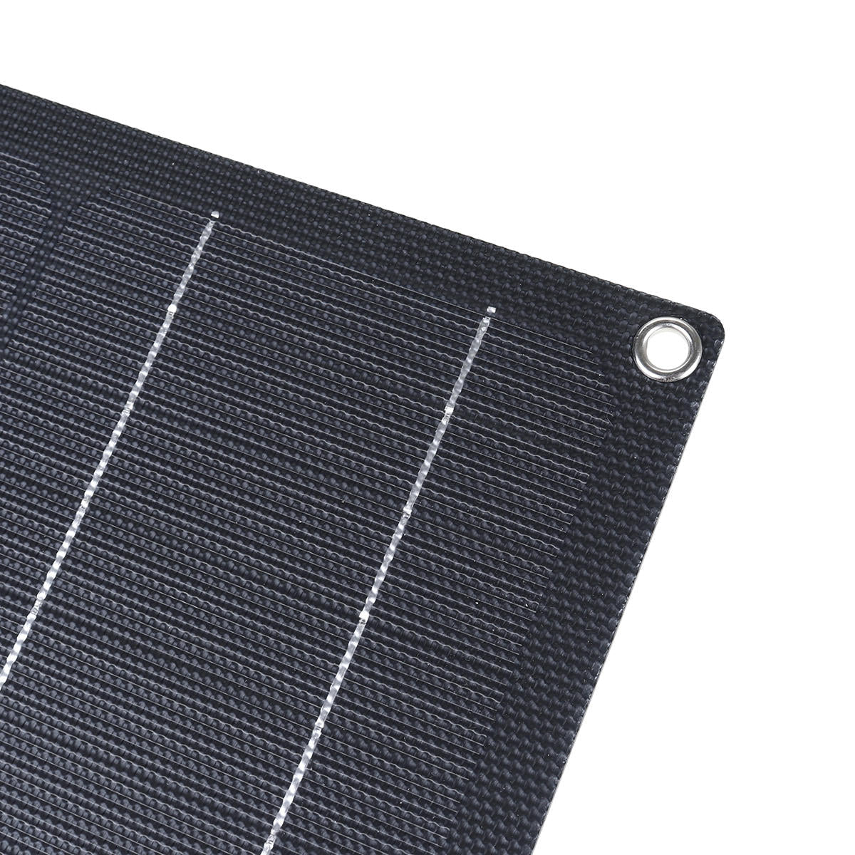 20W Solar Panel Field Vehicles Emergency Charger With 4 Protective Corners Single USB+DC