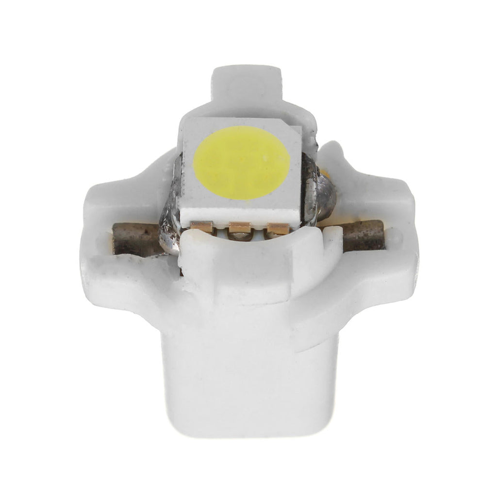 10pcs 12V LED Instrument Head Lights Dashboard Dash Gauge Bulb T5 B8.3D W3W 5050