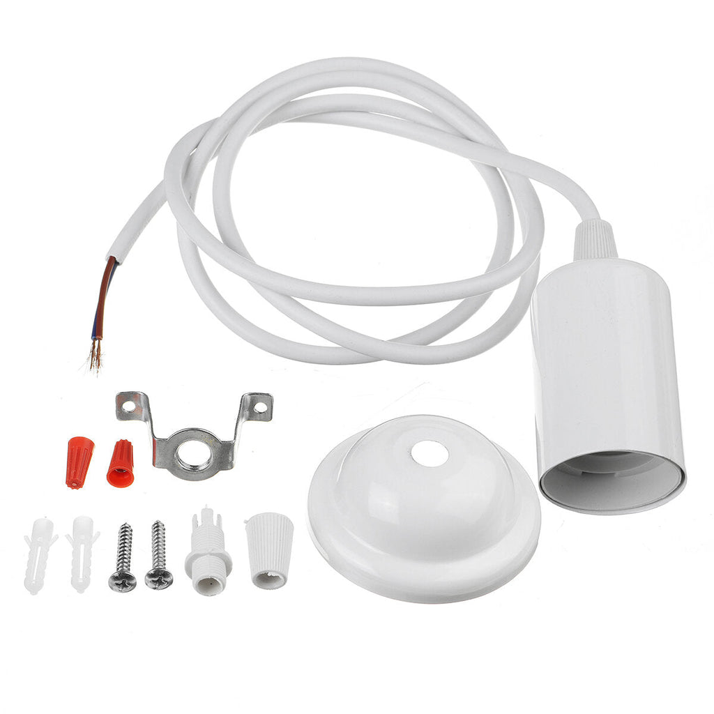 1M E27 Industrial Retro Single Head Chandelier Pendant Light Socket Ceiling Fixture Lamp Holder