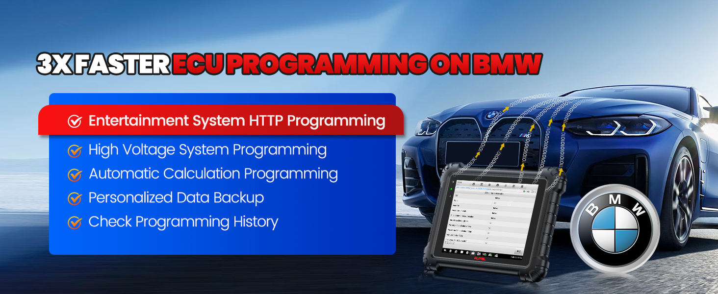 Car Diagnostic Scanner, ECU Programming, 3000+ Active Tests, 40+ Reset Services, OEM Diagnostics, CAN FD & DoIP