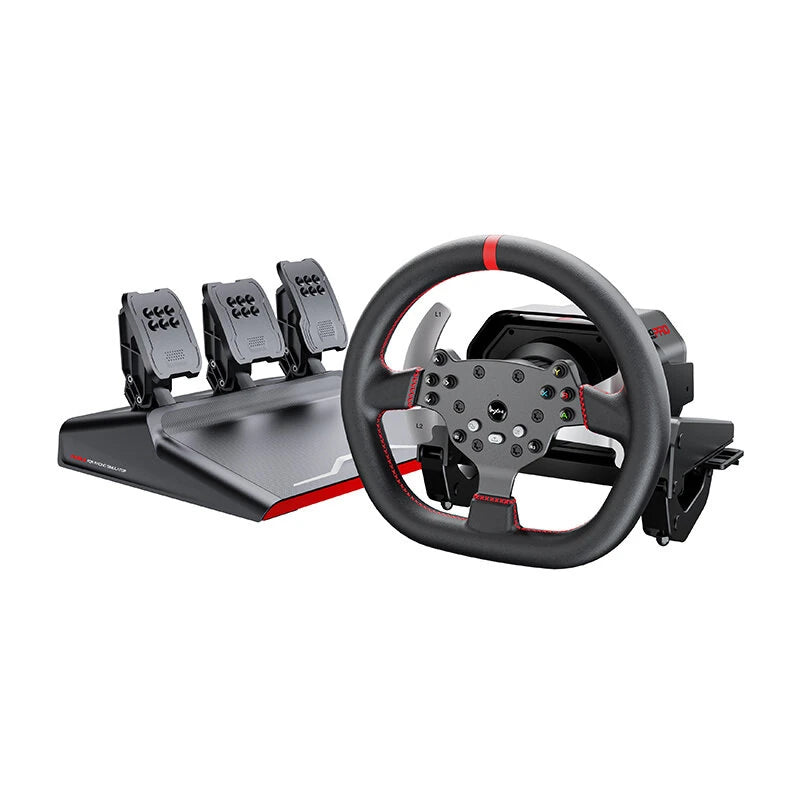 3.2Nm Direct Drive Racing Wheel Force Feedback Gaming Steering Wheel Hall Magnetic Pedals Gaming Controller Plug and Play for PC PS3/PS4 for Xbox One Switch