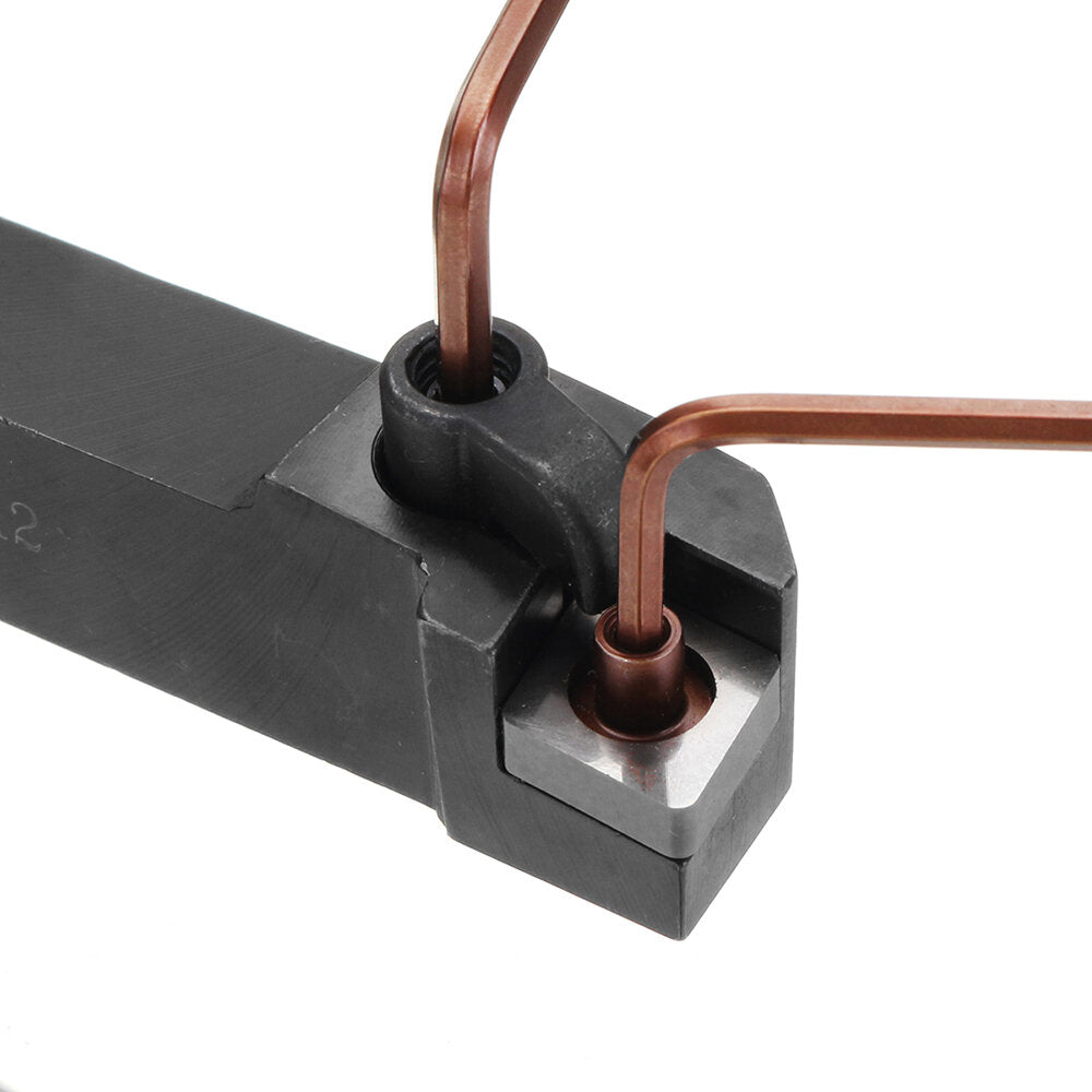 Turning Tool Holder with 10pcs CNMG120404-AK Carbide Insert for Aluminum