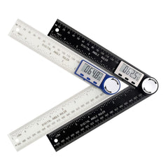 2 In 1 Protractor Angle Measuring Tool Fit For Woodworking Construction