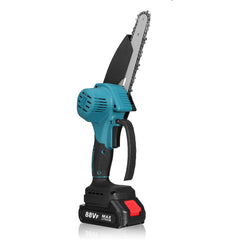 6Inch 88VF Portable Electric Pruning Chain Saw Rechargeable Small Woodworking Chainsaw