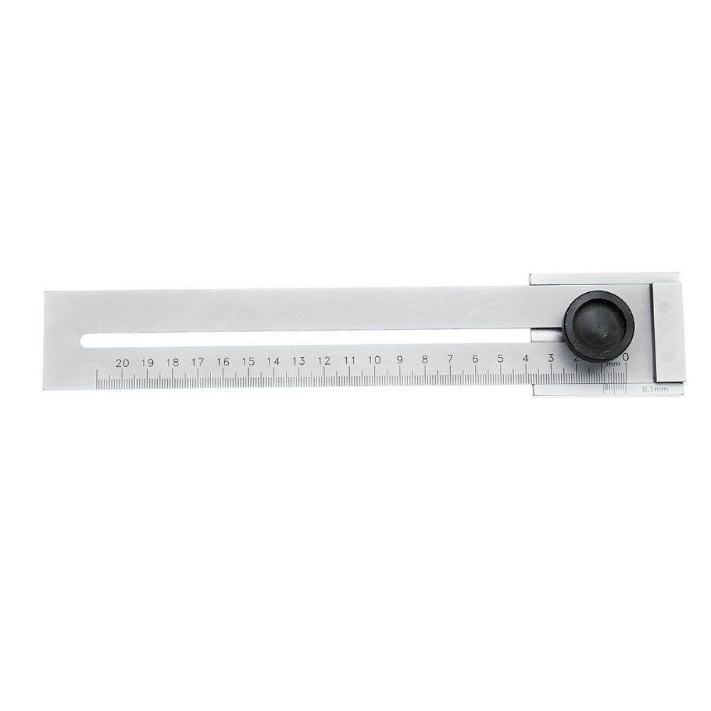 Carbon Steel Marking Gauge, 0-200/250/300mm, 0.1mm Resolution, 40mm Wide, Durable Tool for Woodworking & Engineering